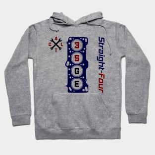 3SGE Straight Four Engine Hoodie